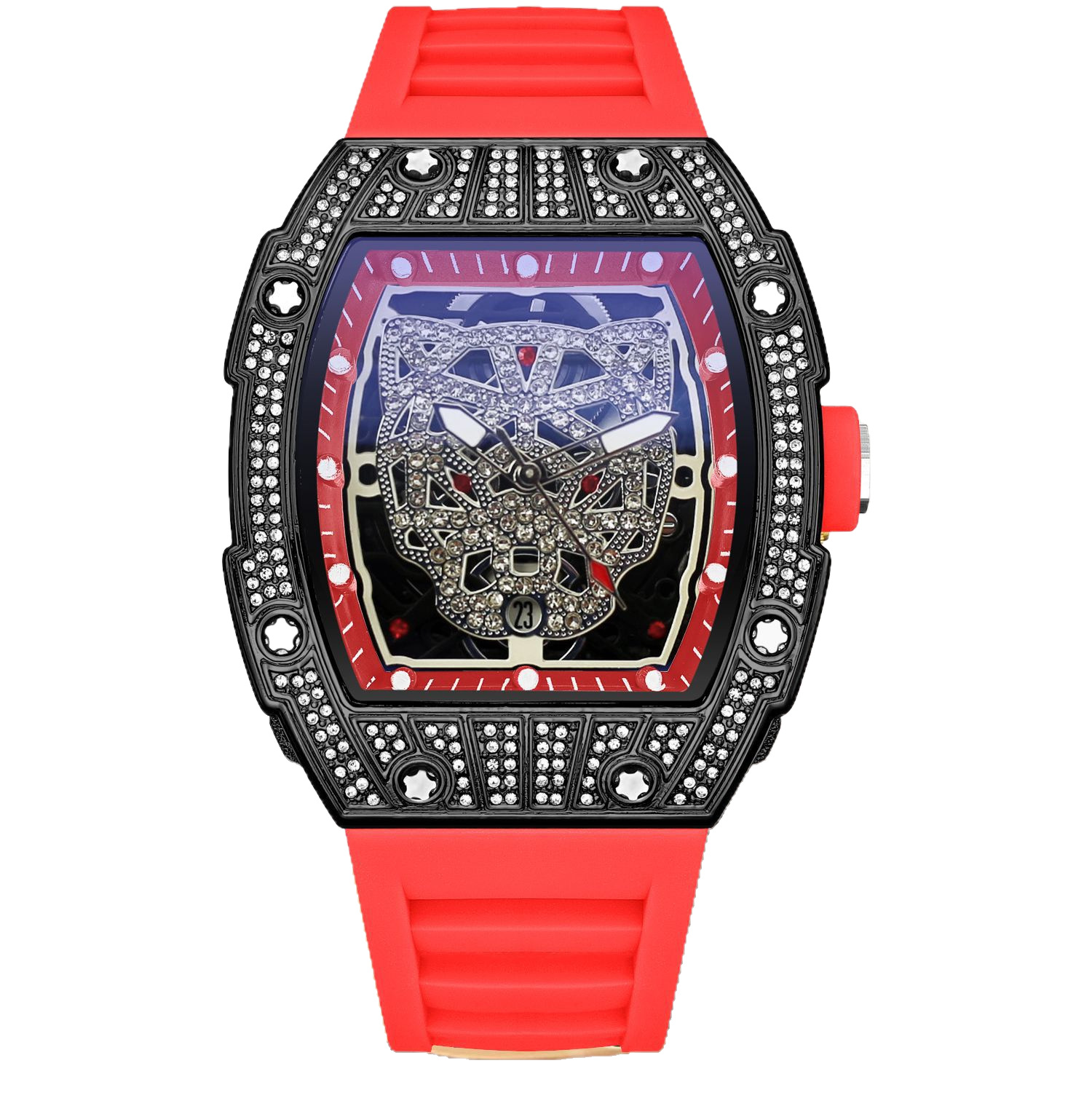 Popular Cross-border Foreign Trade Product: Richard Fully Automatic Men's Watch With Diamonds, Starry Sky Design,_voghion.com