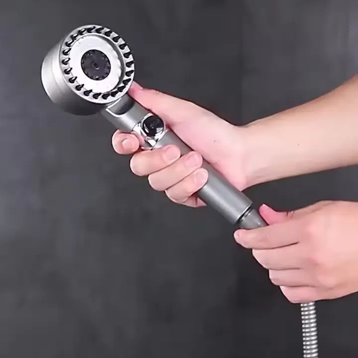 Cross-border wear spray fuerte boquilla de ducha presurizada baño filtro de ducha spray cabeza de ducha de mano