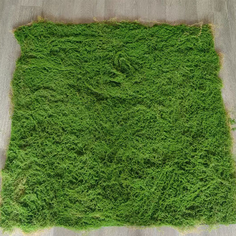 Arreglos de paisajismo con musgo artificial, césped biónico, arreglos de micropaisajes con musgo artificial, bonsái de césped, decoración de paisajismo con plantas en macetas para pavimentos.