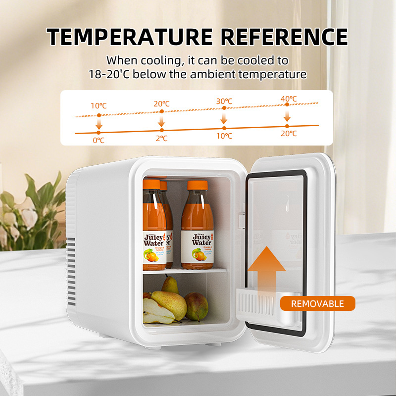 4L USB Model Export Cross-Border Foreign Trade Single-Door Refrigerator Household Refrigerator Hotel Mini Refrigerator Car Portable