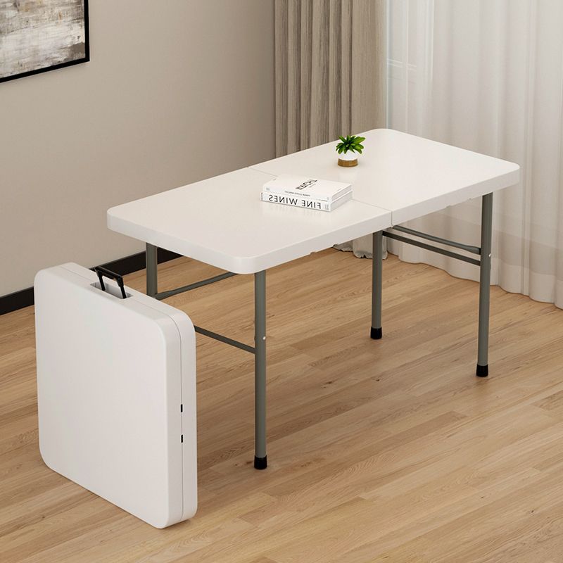 可折叠桌便携式简易家用餐桌户外夜市摆摊长方形吃饭轻便桌子塑P^