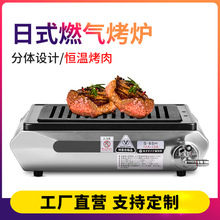 日式燃气炉家用便携式自助烤肉锅商用韩式烧烤炉户外烤肉炉餐厅