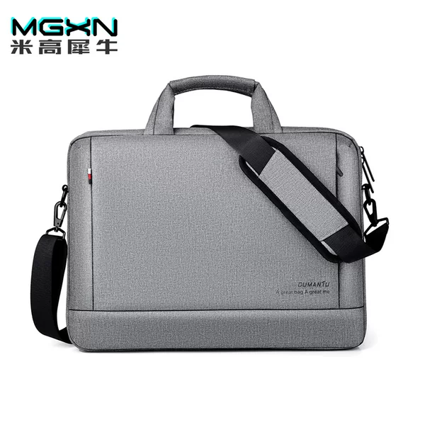 Fashionable Men's Shoulder Bag, High-End Satchel Waterproof Computer Bag, Business Briefcase, Casual Work Clothing Women's File Bag