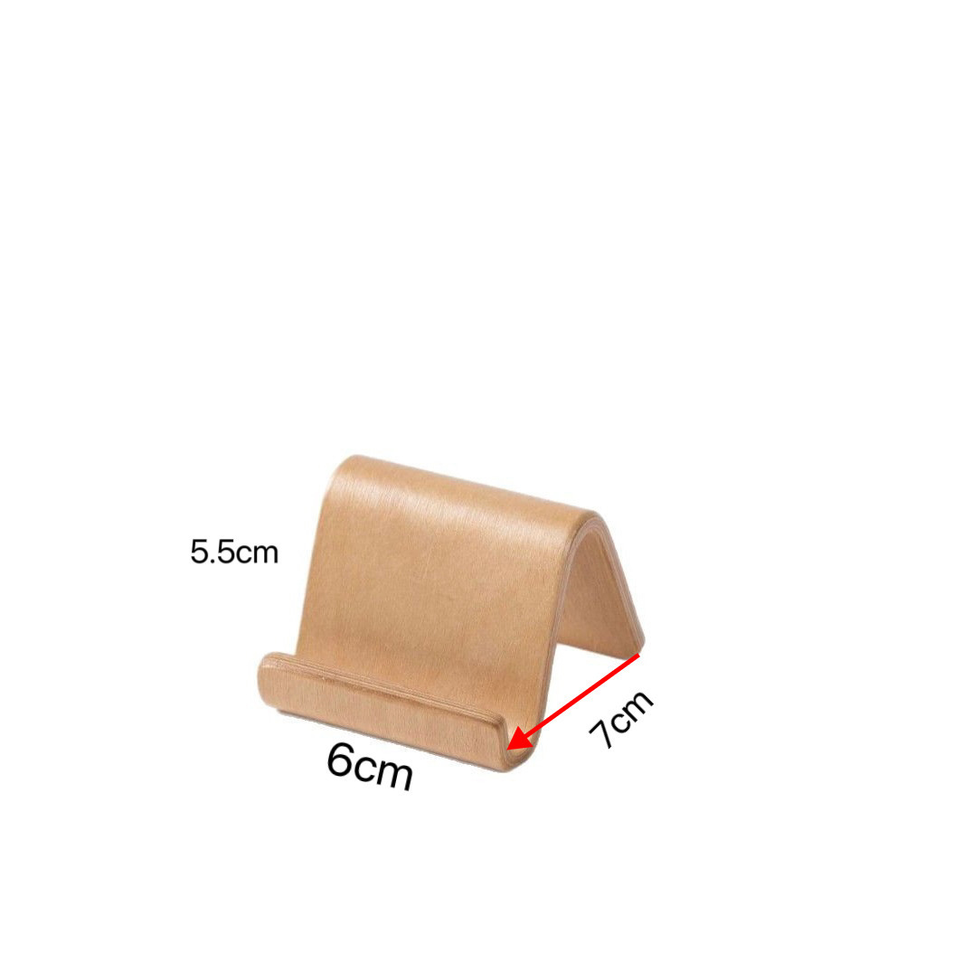 Nórdico negro nuez abedul soporte creativo nuevo soporte de teléfono móvil minimalista soporte de escritorio soporte de teléfono móvil estante