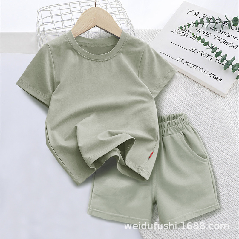 애플 그린 T88 반팔 슈트