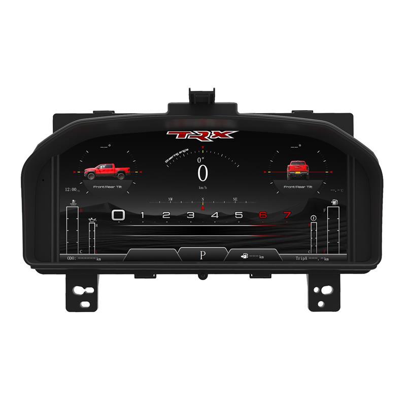 Dodge Ram Ram 1500/2500/3500 08-12 Models Dedicated Full Lcd Instrument Panel with Off-Road Incline Angle Display