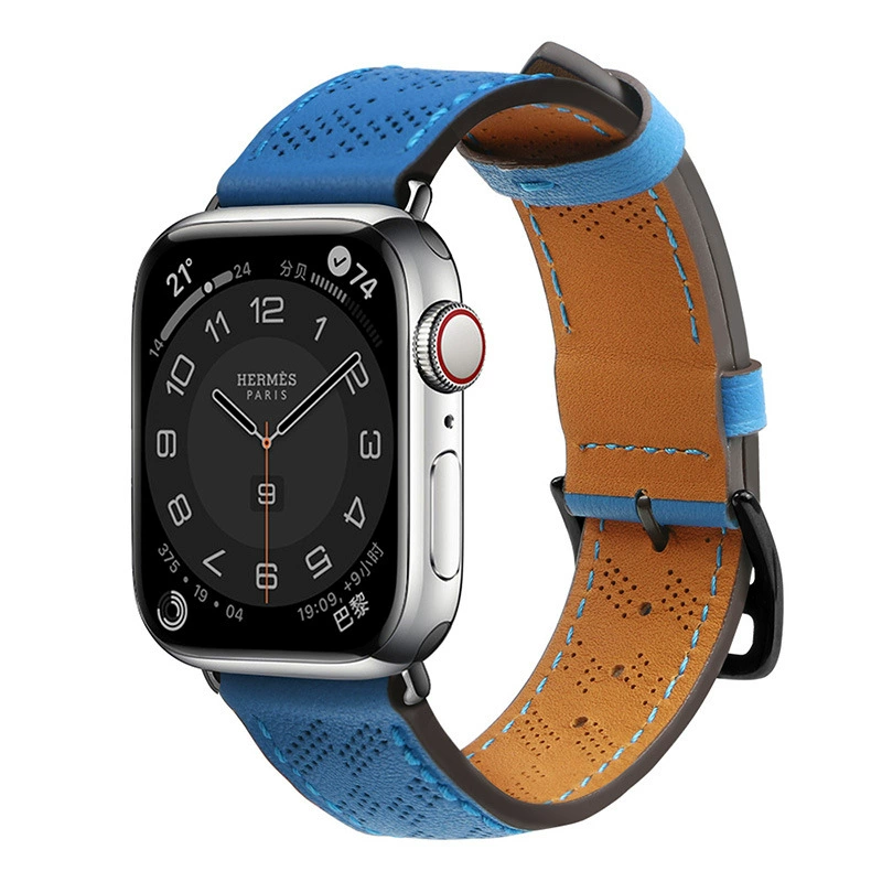 Apple, watch strap, breathable bracelet, genuine leather