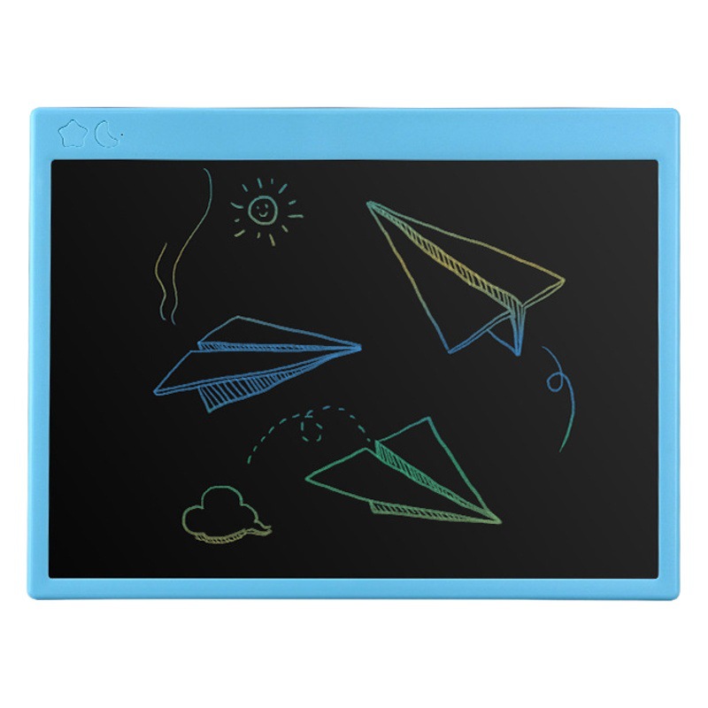 16 pulgadas recargable LCD tablero de escritura a mano LCD luz energía electrónica tablero de dibujo niños inteligente pizarra resalte color grueso pluma