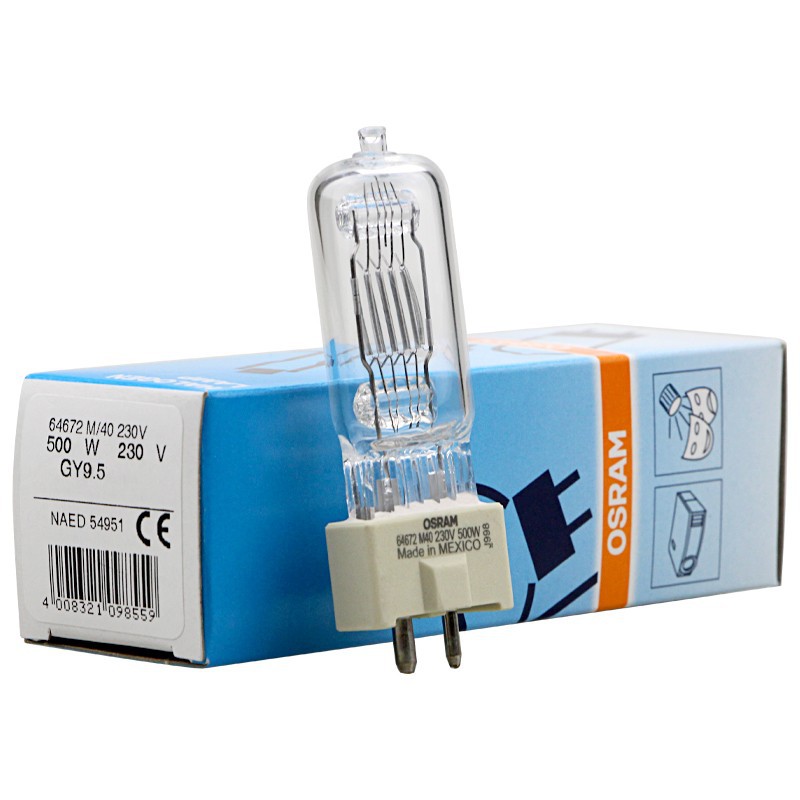 Pumen, Haitai Optoelectronics, WIRA500 64672 M40 230V 500W Bulb, NAED 54951