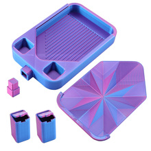 钻石画翻钻盘 多功能漏斗托盘新款热销点钻盘DIY手工钻石钻盘钻点