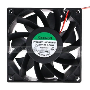 PF92382B1-Q04U-HA9 24V 9.68Wȫ��ԭ�bSUNON 9CM 9038׃�l���L��