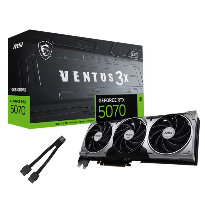RTX5070 12G Wantushi 3X графическая карта для киберспорта, дизайна игр, ИИ вычислений и обучения