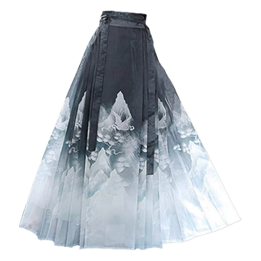 Новый китайский стиль этнической одежды модный пригородных Элегантный похудения универсальный чернила цвет черный повседневная одежда жилет платье