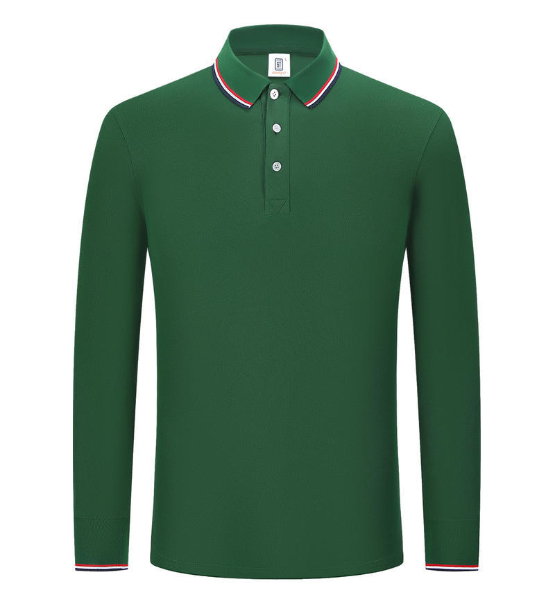 Option d [premium quality] - two-tone collar, dark green / S