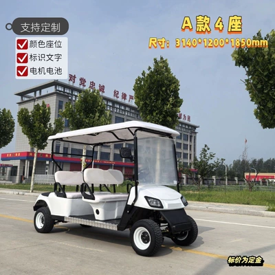 Car Scenic Spot Golf Course – Elektrik qolf avtomobilləri - 4-seats