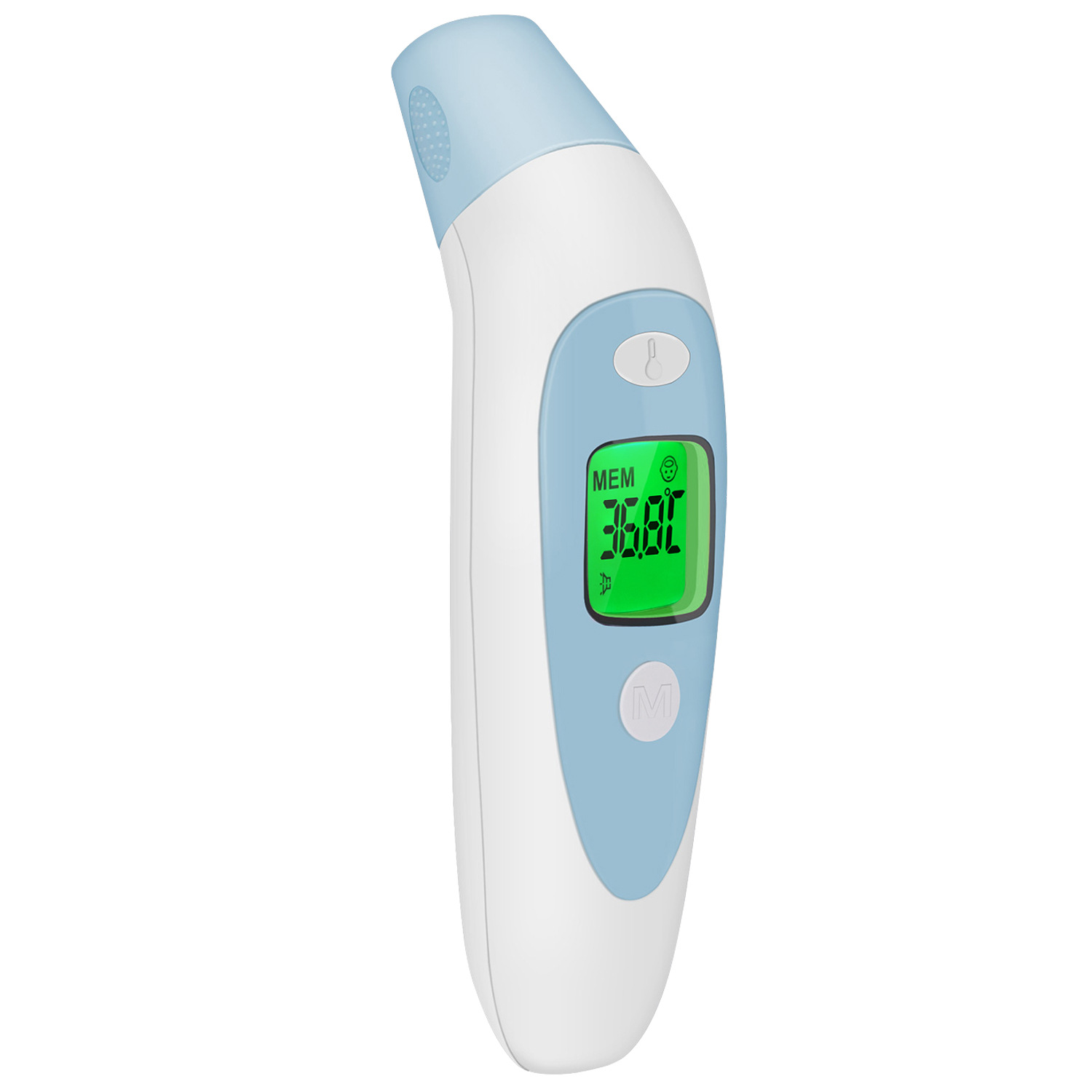 Fábrica certificada internacional al por mayor temperatura infrarroja temperatura del oído temperatura de la frente termómetro de modo dual