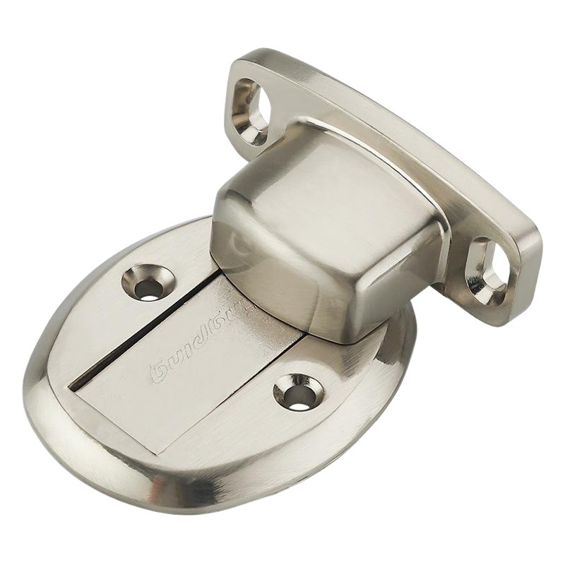 Punch-free piso de succión puerta invisible puerta táctil tapón de la puerta fuerte Baño de succión magnética anti-colisión tapón de la puerta al por mayor tapón de la puerta