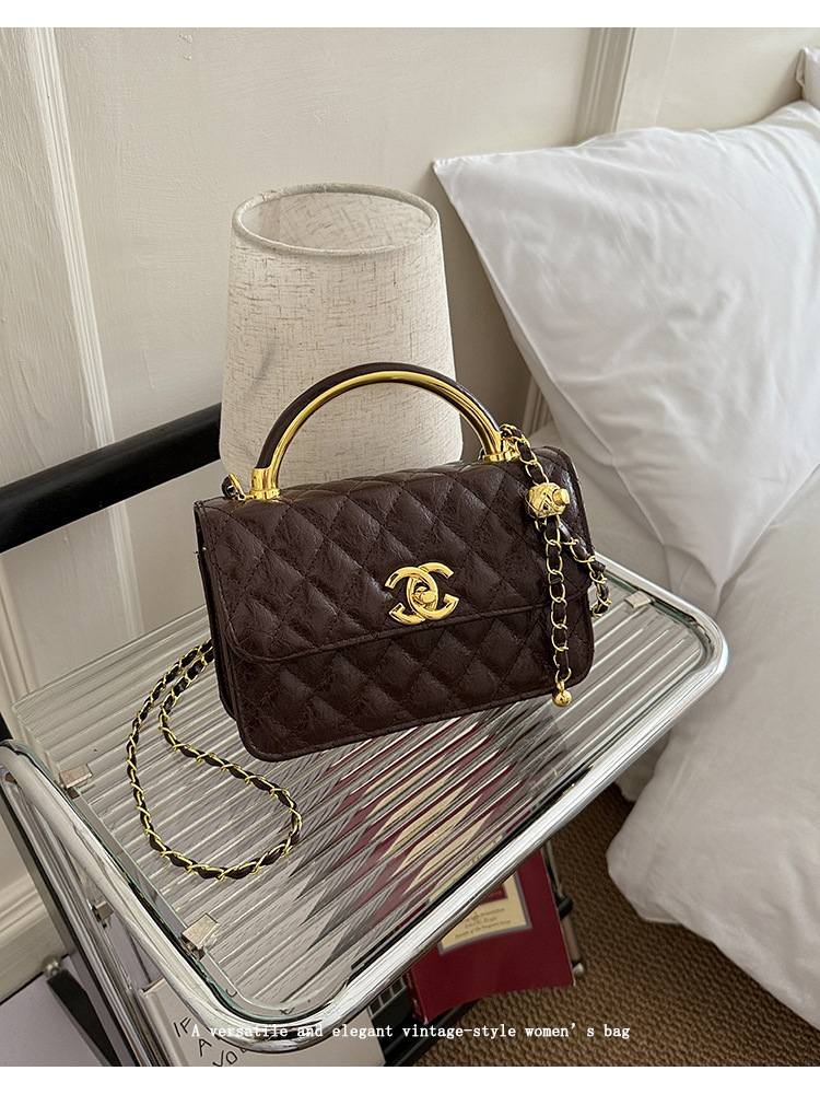Xiaofangfeng bolso de mujer bordado de diamante bolso de hombro pequeño bolso de lujo ligero bolso de cadena bolso de mano