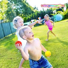 Cross-border new water balloon high temperature 5/5.8cm polypropylene ball fuzzy ball yarn ball water-absorbent ball outdoor water fight