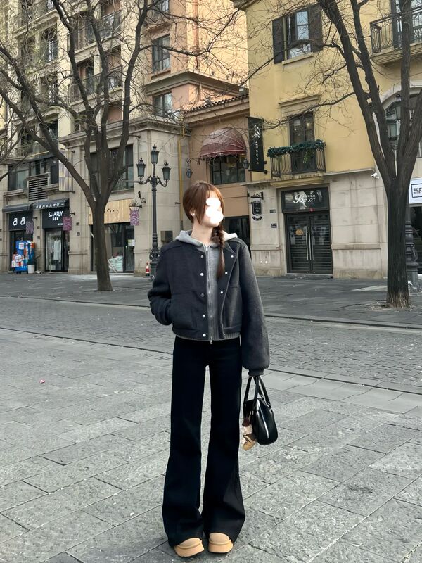早秋短款正肩外套韩系2025新款超好看夹克美式chic休闲穿搭棒球服|undefined