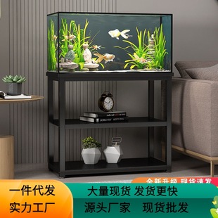 Load-Bearing Fish Tank Shelf Living Room Table Double-Layer Floor-To-Ceiling Cabinet Bracket Base Cabinet Bracket Bottom Rack Modern