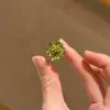Green ring, flowered