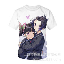 跨境  新款  外贸男式 绘画T恤图案 印花上衣3D印花   一件代发