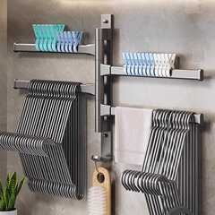 メーカーはベランダに穴を開けない壁掛けハンガーを提供しています。