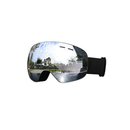 High-definition vision ski goggles  new cross-border outdoor ski supplies frameless men's and women's ski goggles