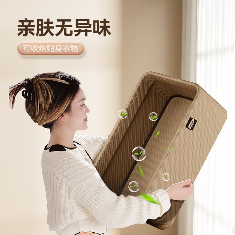 Capacious storage box non-woven cloth