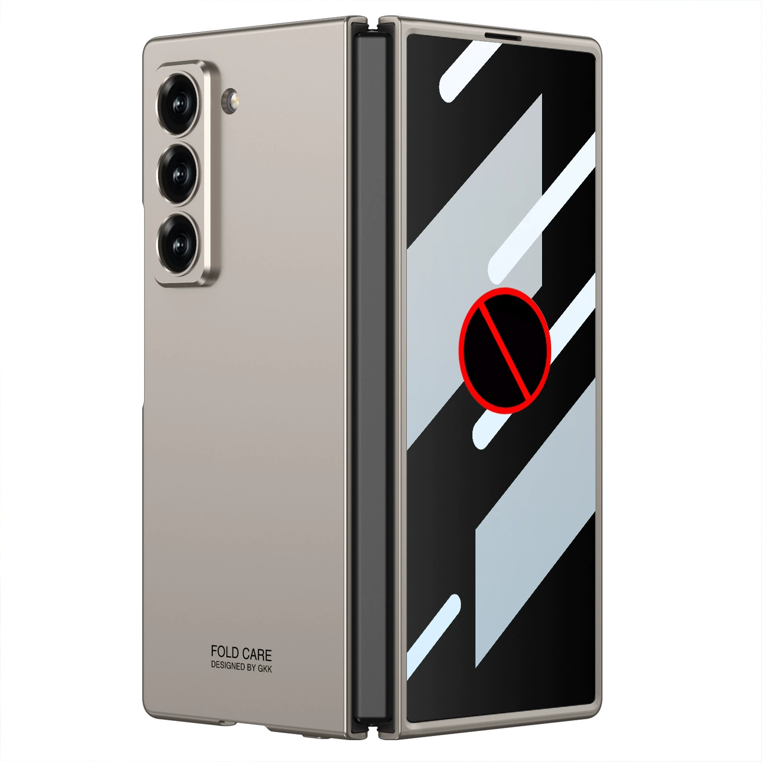 Совместимый с GalaxyZFold6 чехол для телефона ультра‑тонкий, защитный чехол,