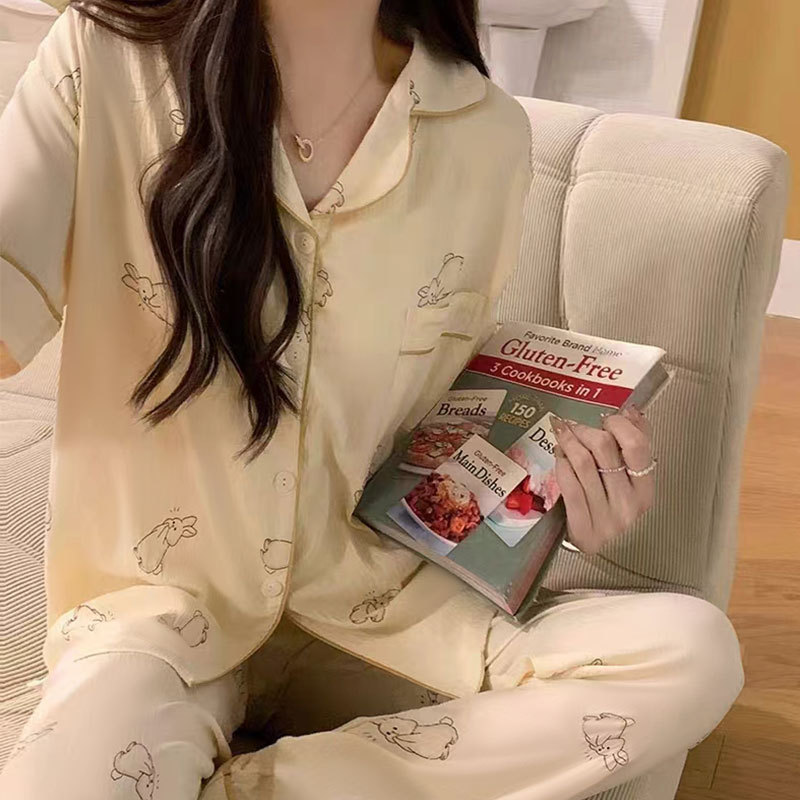 D.M-1112 Short-long soft glutinous rabbit cardigan