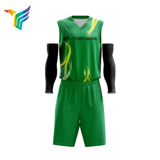 定制热转印吸湿排汗速干面料篮球服