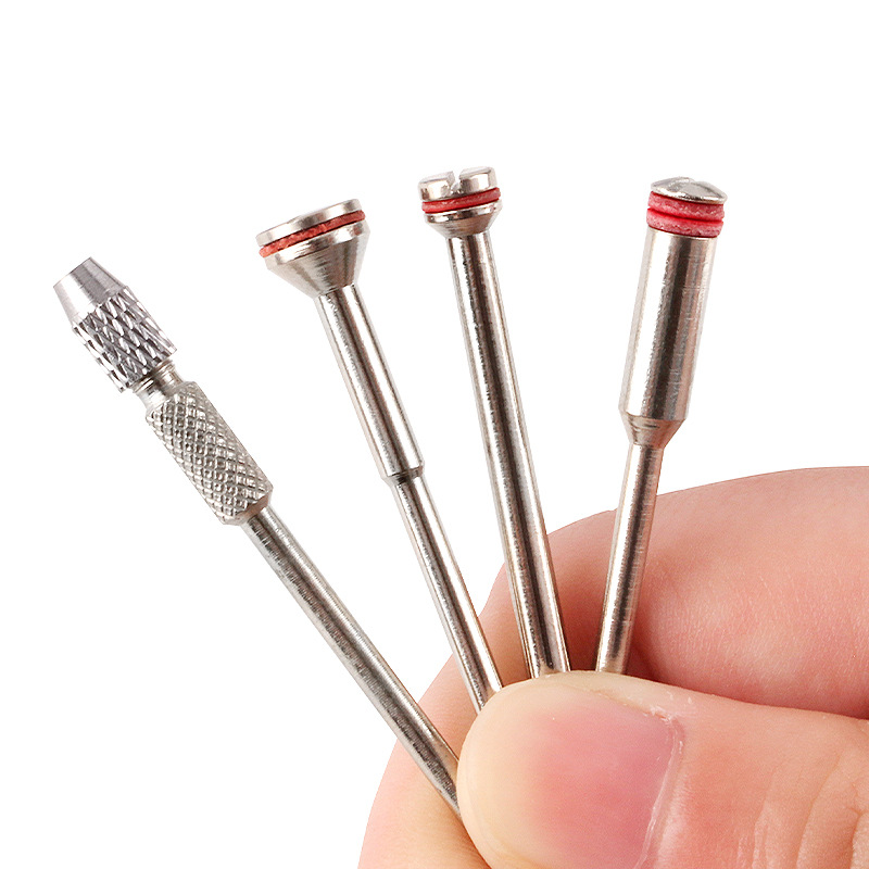 打磨抛光砂纸夹杆螺丝夹针打磨机吊磨机 砂纸连接杆固定杆夹头夹