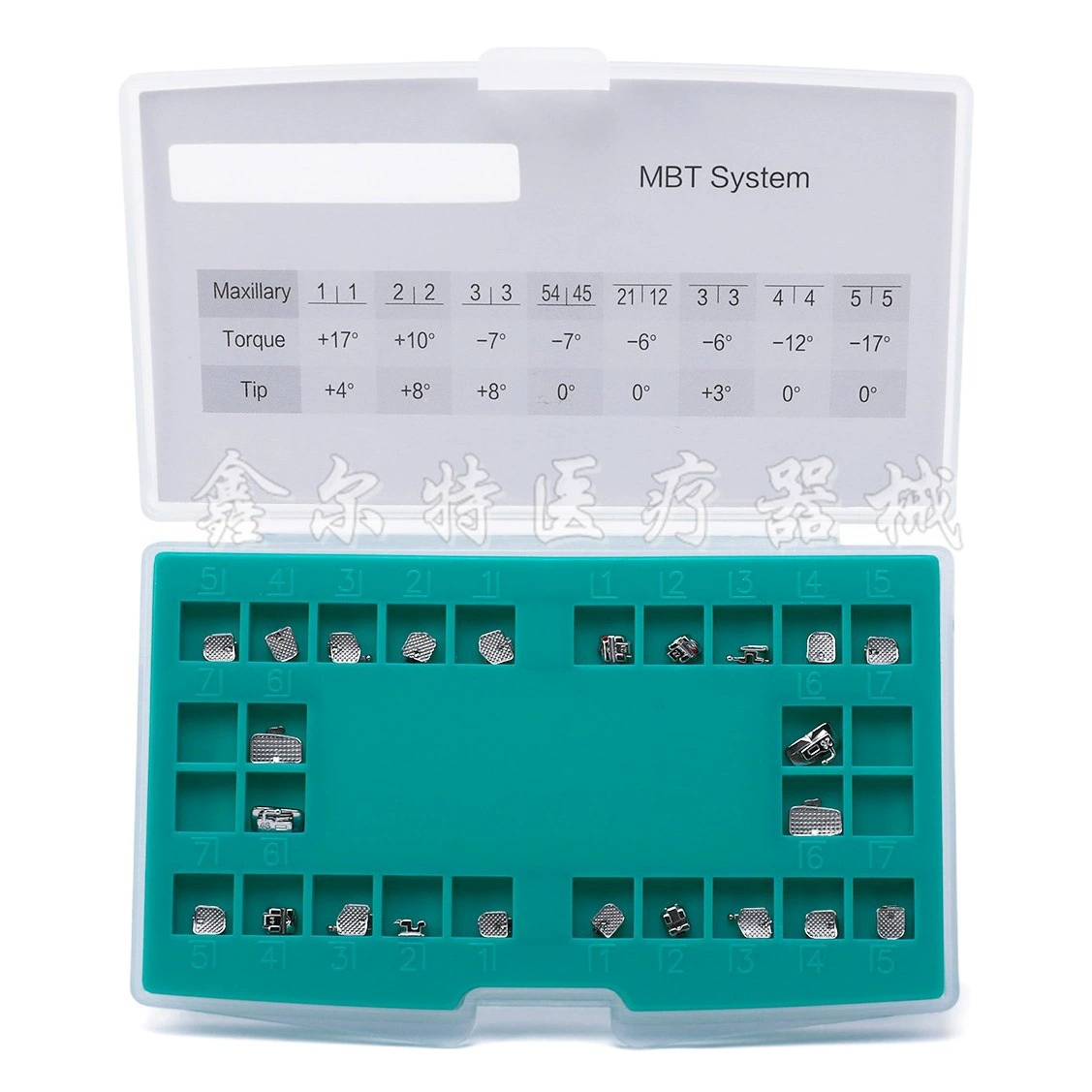 Стоматологическая ортодонтия мини-Corningda металлический самоблокирусный лоток прямой нити MBT керамический лоток дно сетки самоблокируза лоток