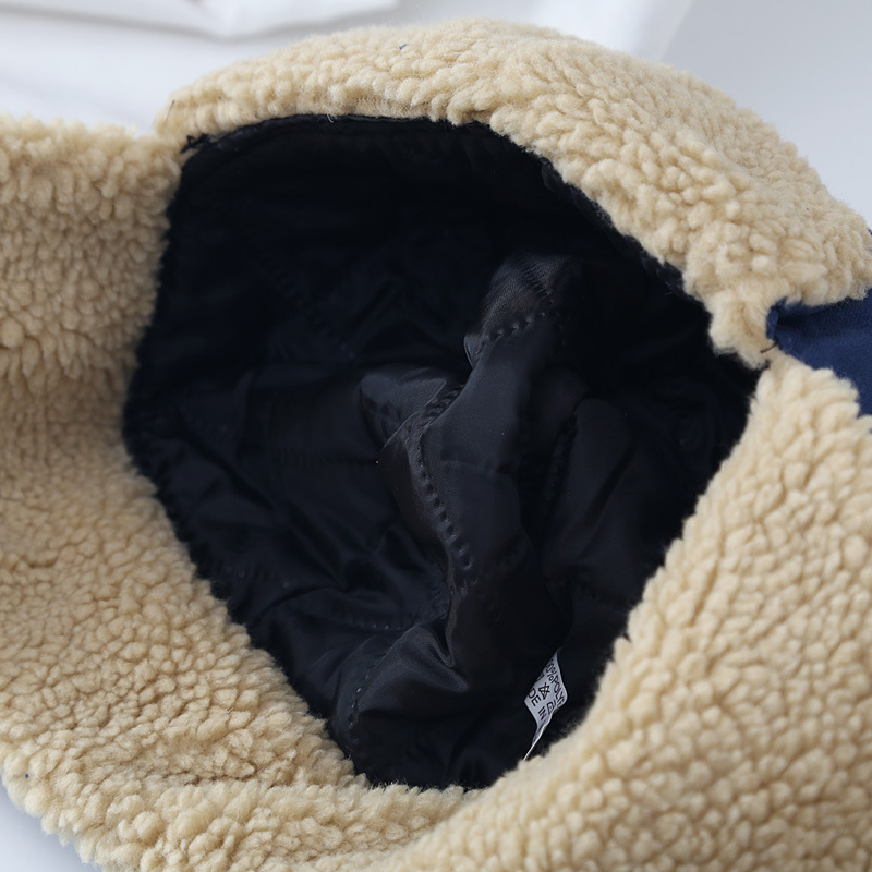 Chapeau de trappeur Lei Feng pour hommes et femmes, chapeau d'hiver de style coréen pour vélo électrique, chapeau de protection des oreilles, chapeau en coton chaud du nord-est, chapeau de pilote de moto_voghion.com