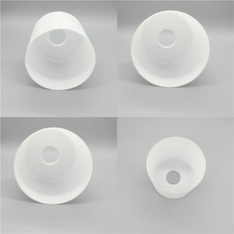 WBZ7 Minimalist Living Room Hotel Bedside Lamp Set Pendant Lamp with Glass Shade Lamp Accessories DIY Straight Cylinder