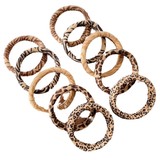 Полотенце, безвредный хвостик, резинка для волос, (Трансграничная торговля), не повреждает волосы