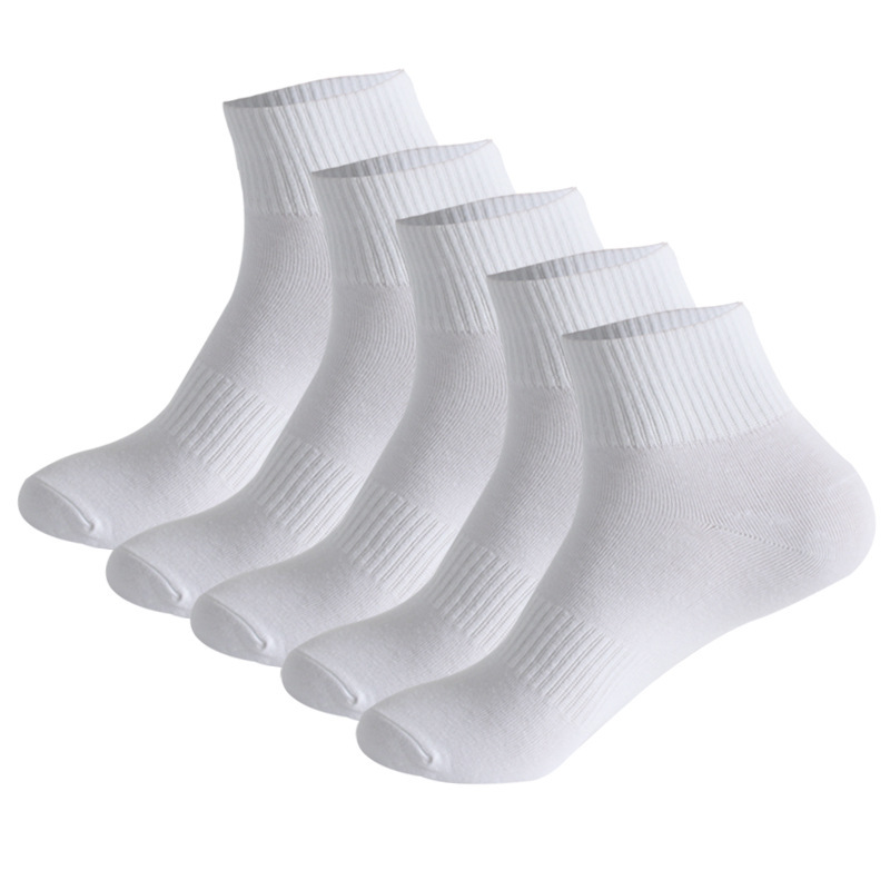 Cross-border in stock sports socks women's ankle socks running hiking low-top socks sweat-absorbent cotton short women's socks