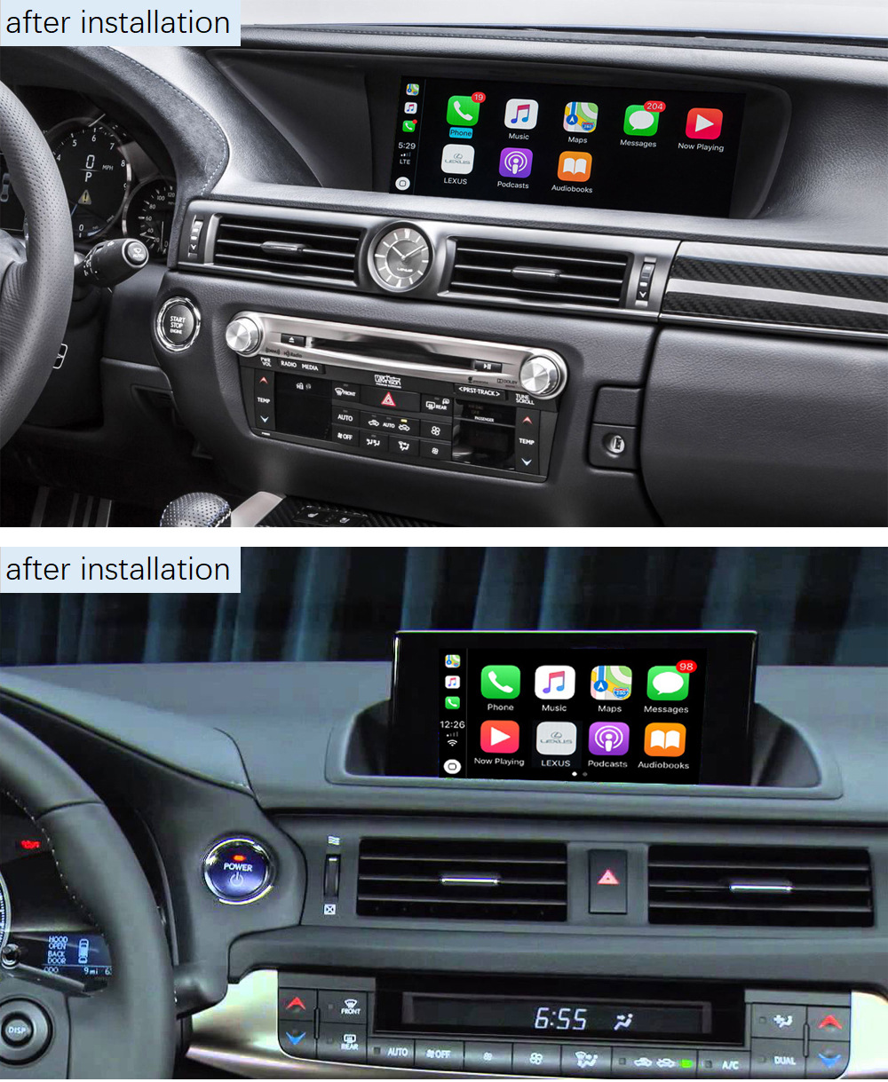 Road Top Car-machine Interconnection Wireless Apple CarPlay Suitable for Lexus Decoder Module Decoder