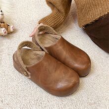 ��ɫ�ӽq�͹���Ʒ��װ��ϲ���ЬŮ2026�¿���⴩���߱�ů��Ь