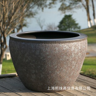 Courtyard Large Tank Jingdezhen Blue and White Porcelain Water Tank Goldfish Tank Lotus Bowl Lilies Water Lilies Basin Turtle Tank Hotel Turtle Tank