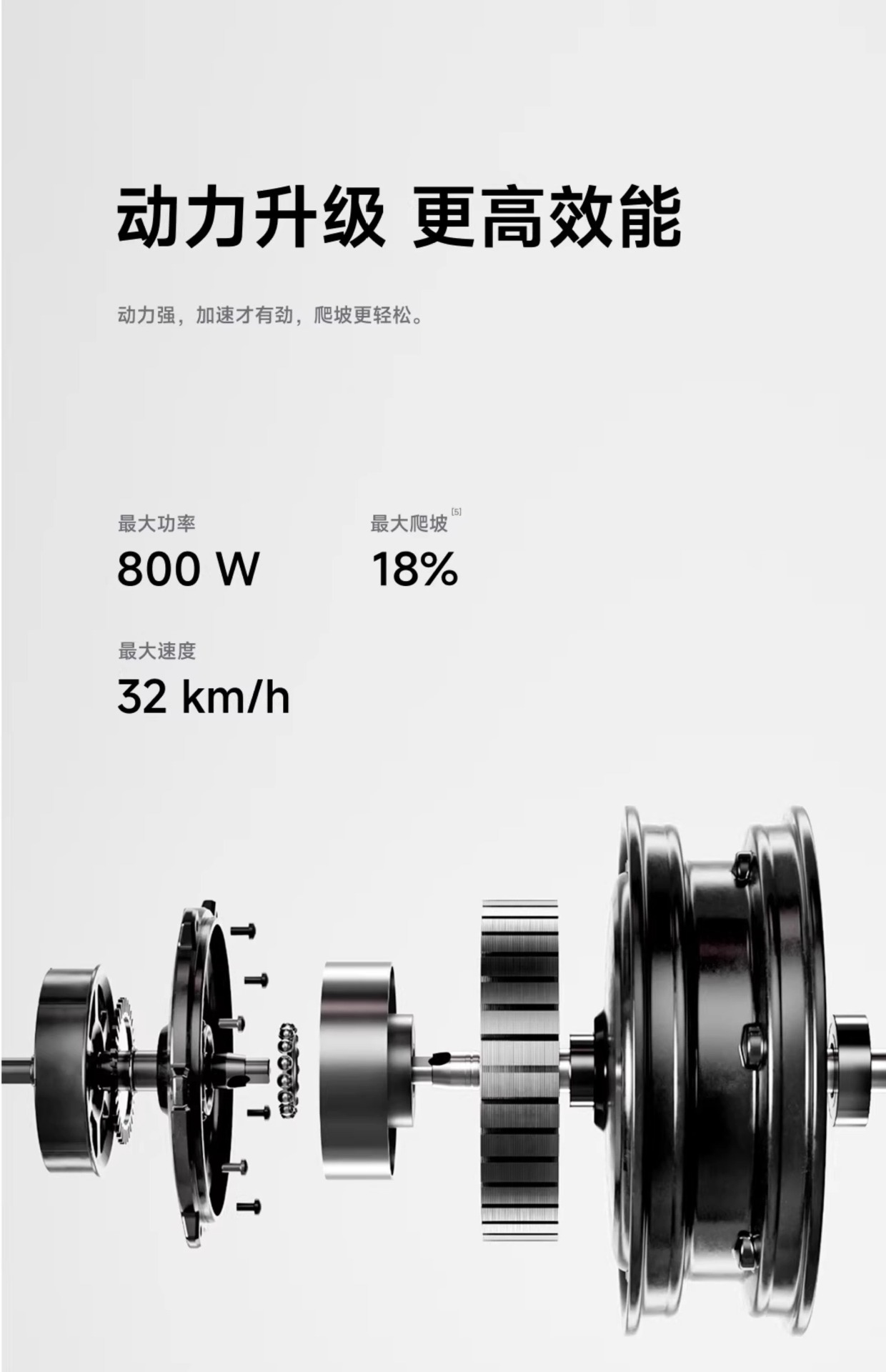 Segway Electric Scooter E3 Adult Foldable Portable Two-Wheeled Scooter Anti-Slip and Stable