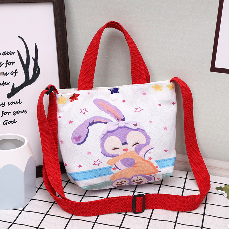 Bolsos para niños al por mayor Bolsos de hombro de moda coreana para niños Bolsos de mensajero para niños de lona de dibujos animados Bolsos de mano