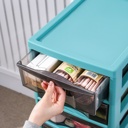 Under-the-star table cosmetic cabinet drawer-style multi-layer storage rack cosmetic desktop file storage box stationery storage cabinet