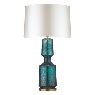 Post-modern simple glass art table lamp American living room model room bedroom living room study fashion creative lamps