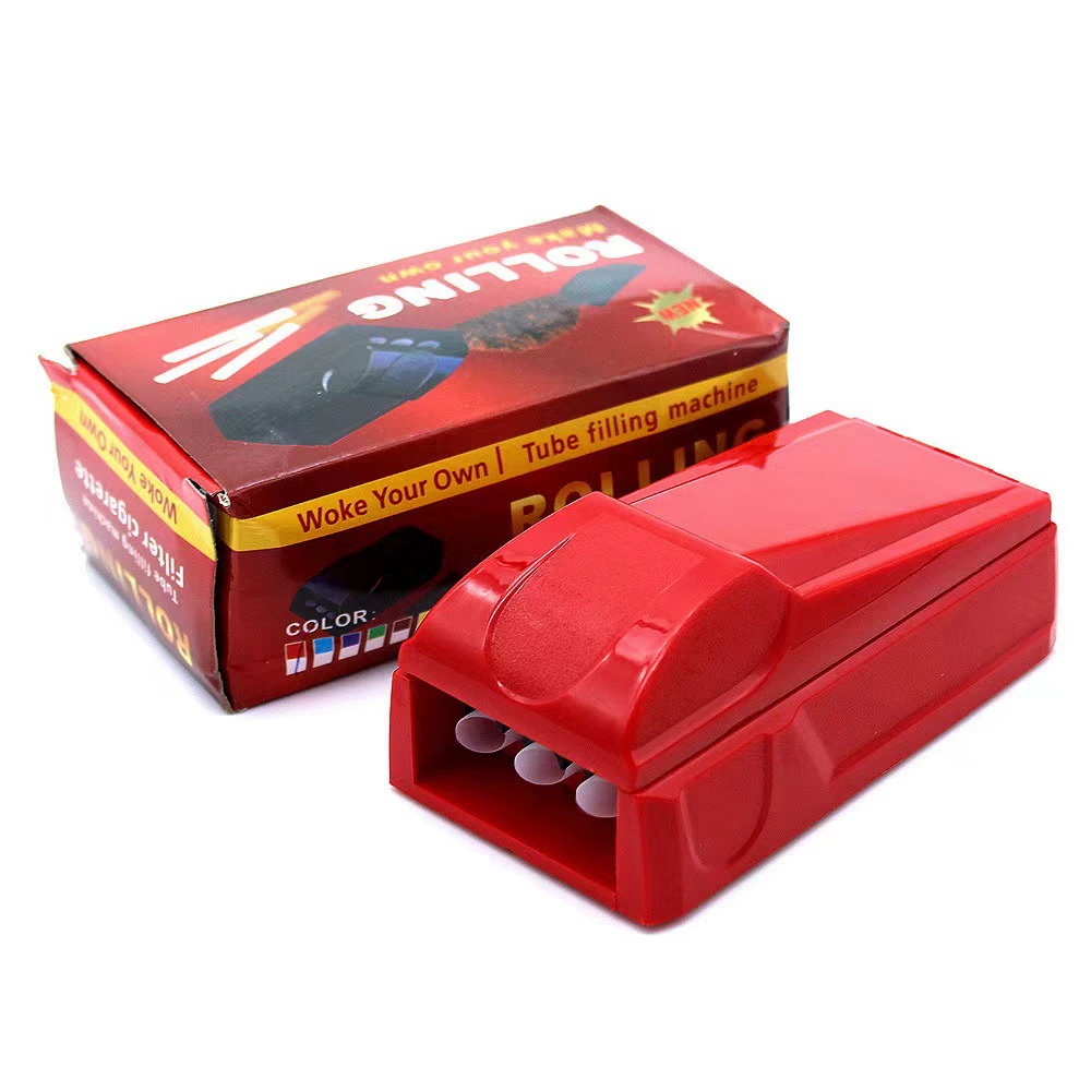 Трансграничная горячая распродажа взрыв ручной пластиковый мини-трехтрубный вытягиватель ручной вытяжки многоцветный ручной выдвижной тип