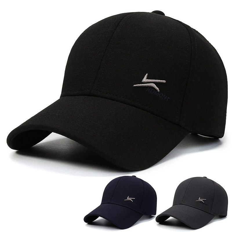 Middle-aged Spring and Autumn Korean Baseball Cap Sunshade Old Head Cap Simple Fashion Outdoor Travel Men's Cap