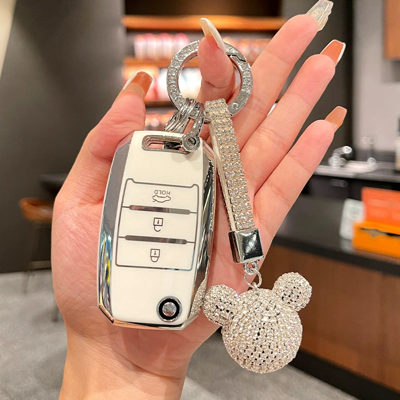Подходит для Kia k3TPU полный комплект чехол для ключа, полный бриллиант умный Run k5 apoca kx3/k2/k4/kx5 защитный чехол пряжка