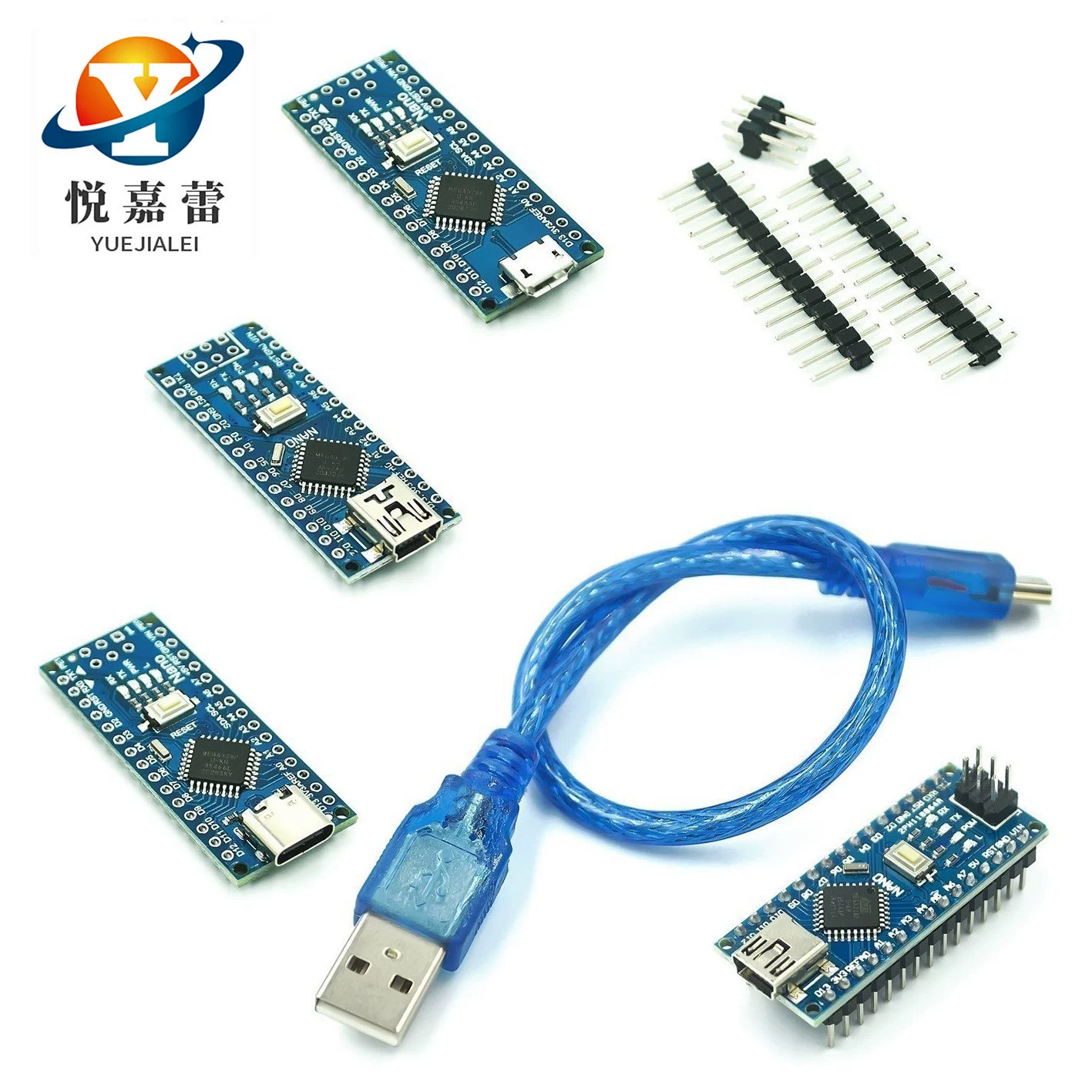 Nano V3.0 CH340G улучшенная версия Atmega328P макетная плата Type-C/Micro